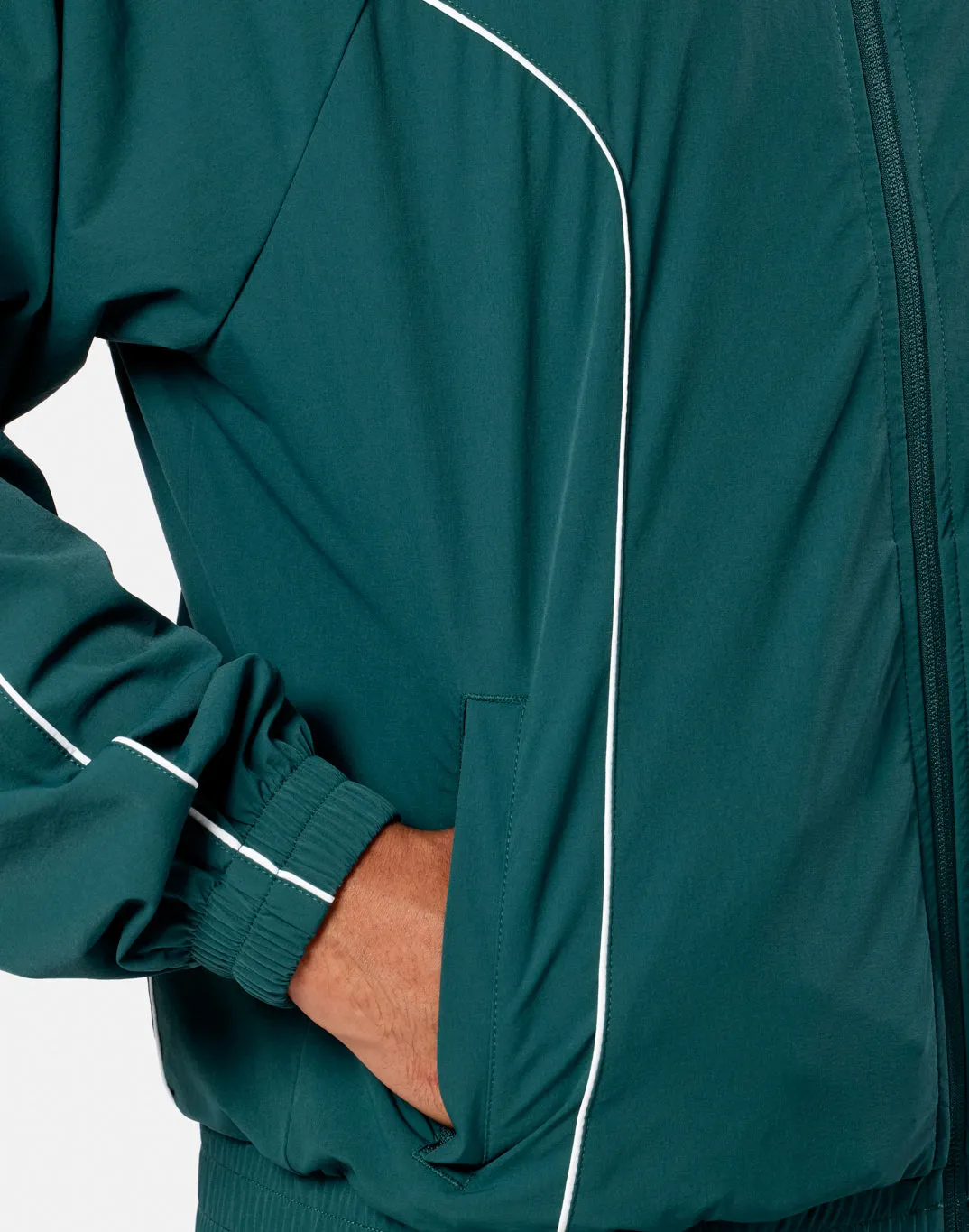 GPC Train Jacket in Amazon Green sold by Gym+Coffee product image thumbnail 4