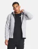 Grey Fleck Zip Hoodie sold by Gym+Coffee