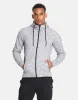 Grey Fleck Zip Hoodie sold by Gym+Coffee