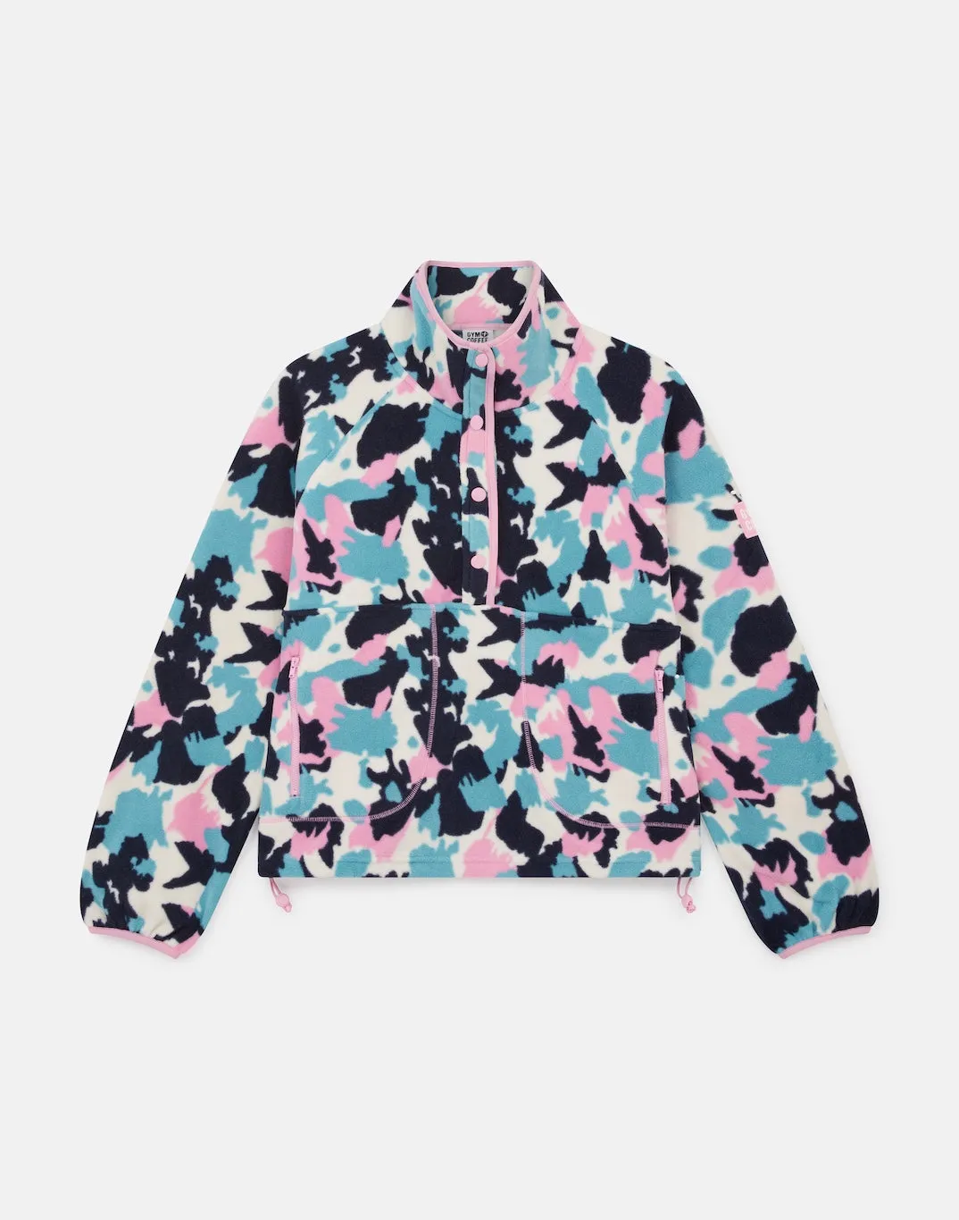 Snap Polar Fleece in Light Pop Print sold by Gym+Coffee product image thumbnail 2