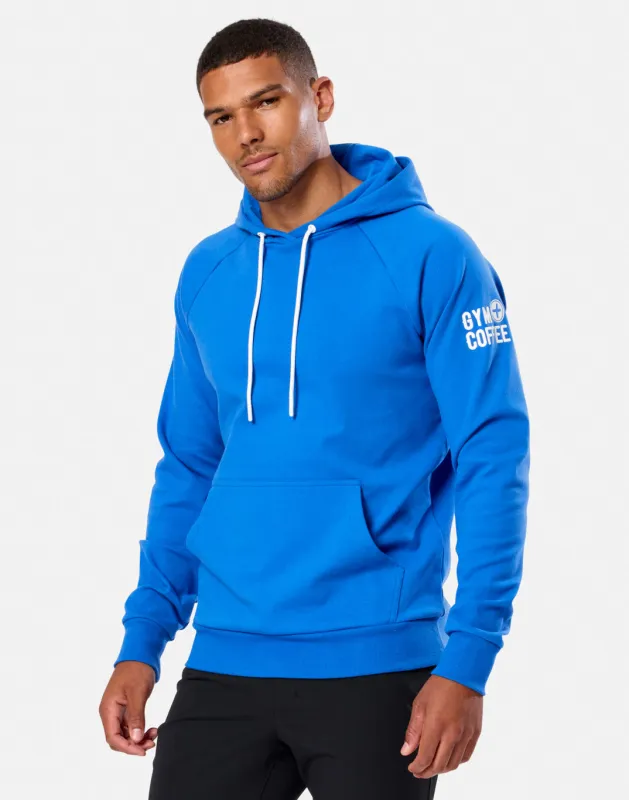 Chill Hoodie in Azure Blue sold by Gym+Coffee