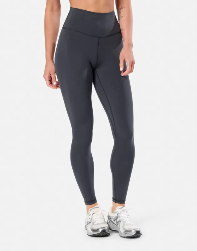 Soft-Motion Full Length Legging in Midnight Grey sold by Gym+Coffee