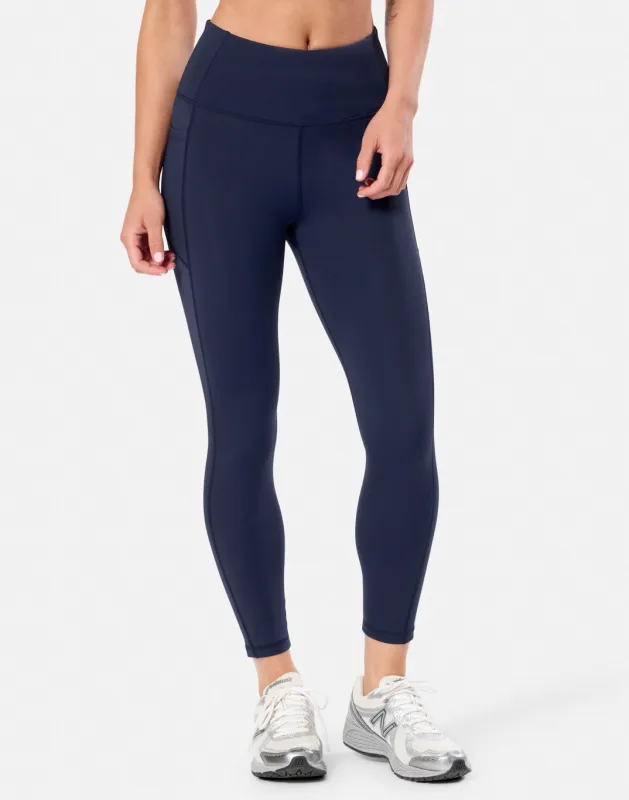 Relentless 7/8 Legging in Twilight Navy sold by Gym+Coffee