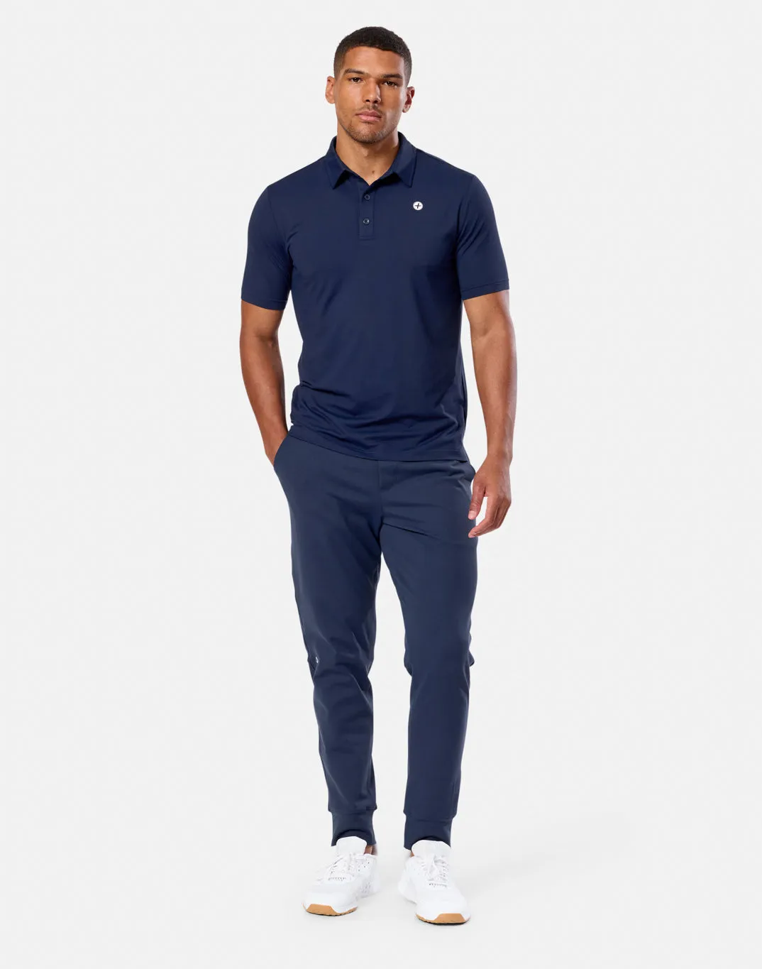 Coffee Polo Tee in Twilight Navy sold by Gym+Coffee product image thumbnail 2