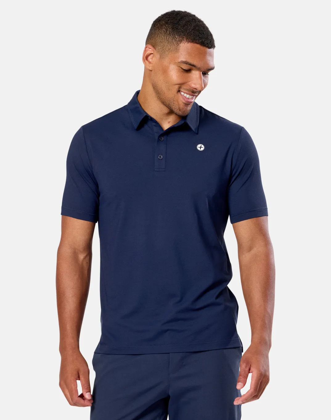 Coffee Polo Tee in Twilight Navy sold by Gym+Coffee product image thumbnail 3