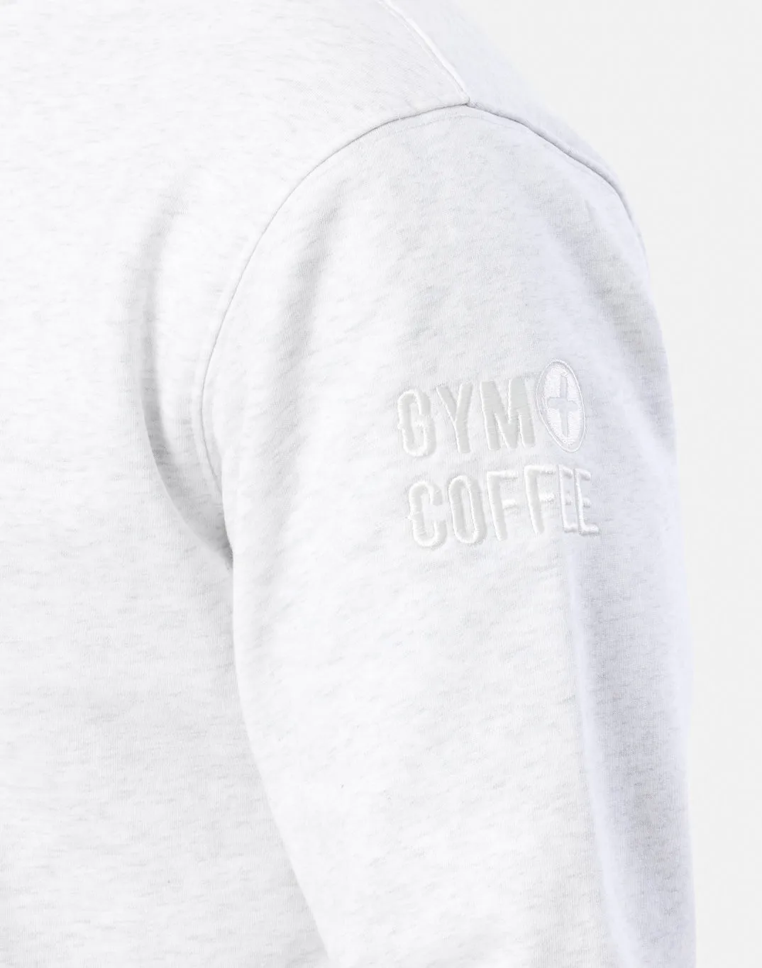 Clubhouse Quarter Zip in White Marl sold by Gym+Coffee product image thumbnail 3