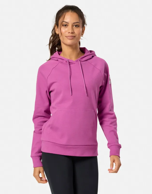Chill Hoodie in Crisp Pink sold by Gym+Coffee