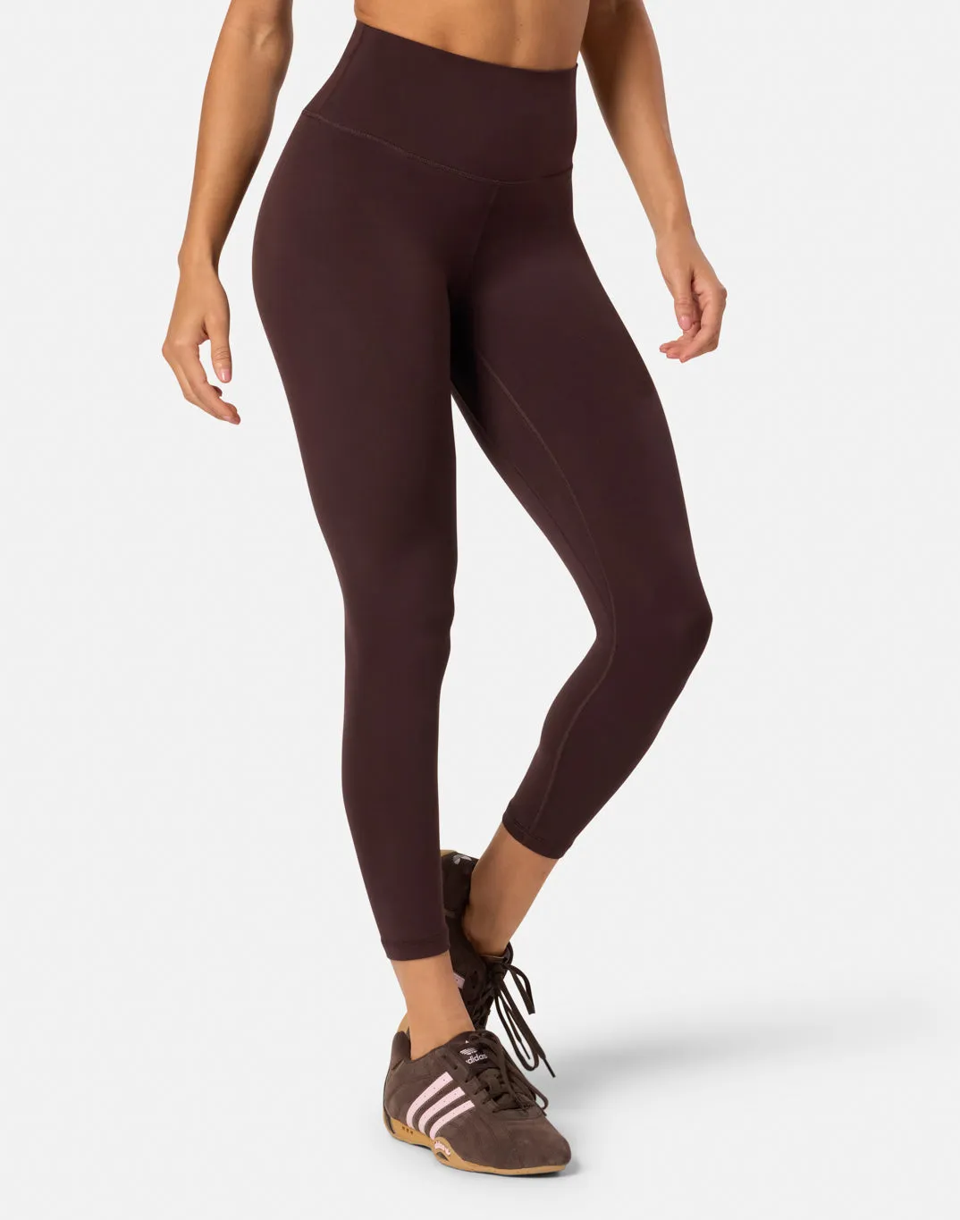 Soft-Motion 7/8 Legging in Mocha Bean sold by Gym+Coffee