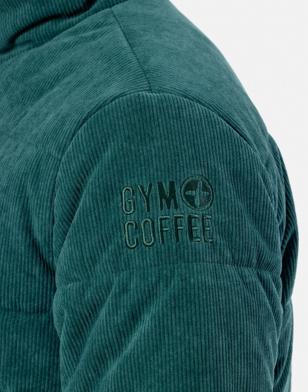 Cord Puffer Jacket in Amazon Green sold by Gym+Coffee product image thumbnail 5