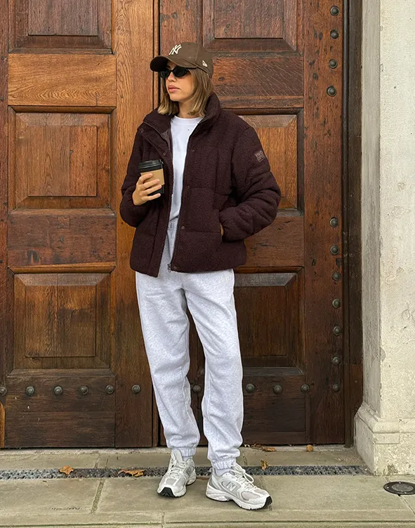 Cloud Puffer Jacket in Mocha Bean sold by Gym+Coffee product image thumbnail 5