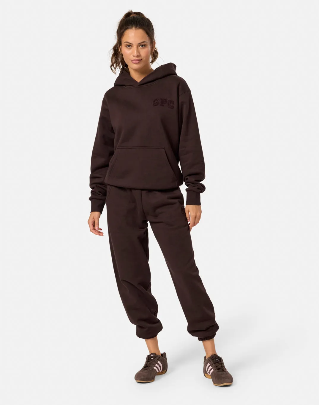 Cascade Hoodie in Mocha Bean sold by Gym+Coffee product image thumbnail 3