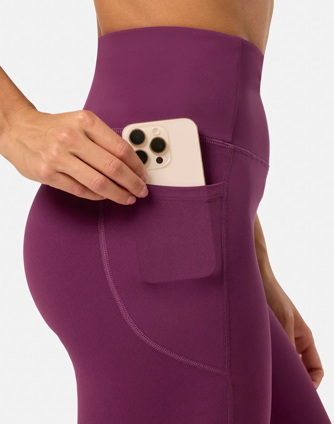 Swift Full Length Legging in Sangria sold by Gym+Coffee product image thumbnail 3