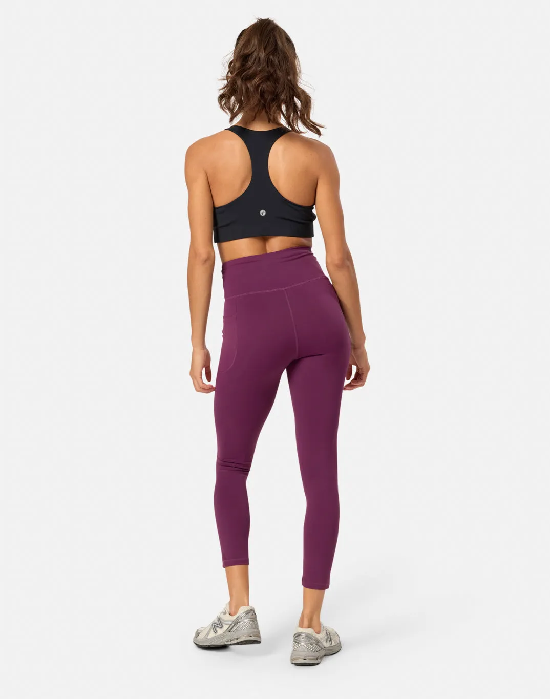 Swift Full Length Legging in Sangria sold by Gym+Coffee product image thumbnail 4