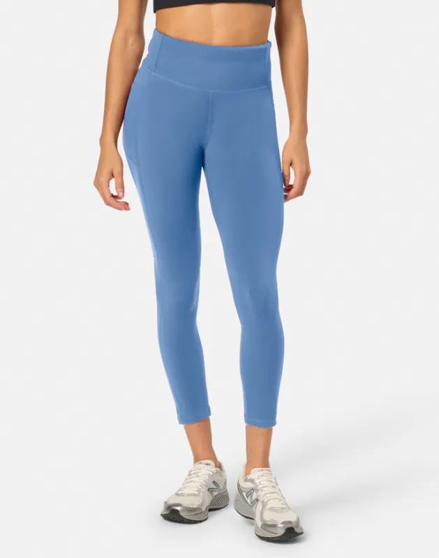 Swift 7/8 Legging in Oasis Blue sold by Gym+Coffee