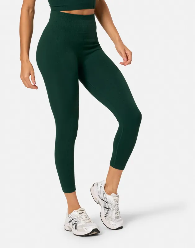 Lotus Lounge 7/8 Legging in Amazon Green sold by Gym+Coffee