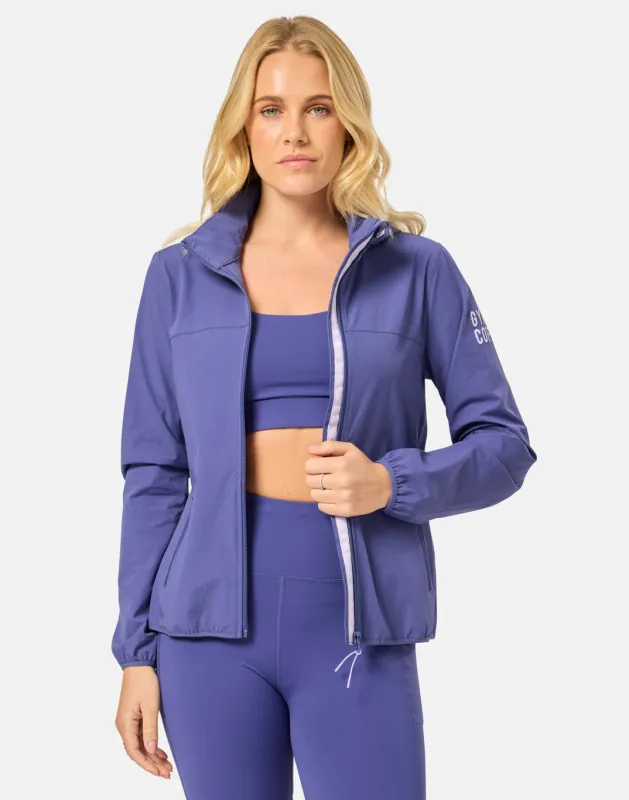 Celero Jacket in Violet Smoke sold by Gym+Coffee
