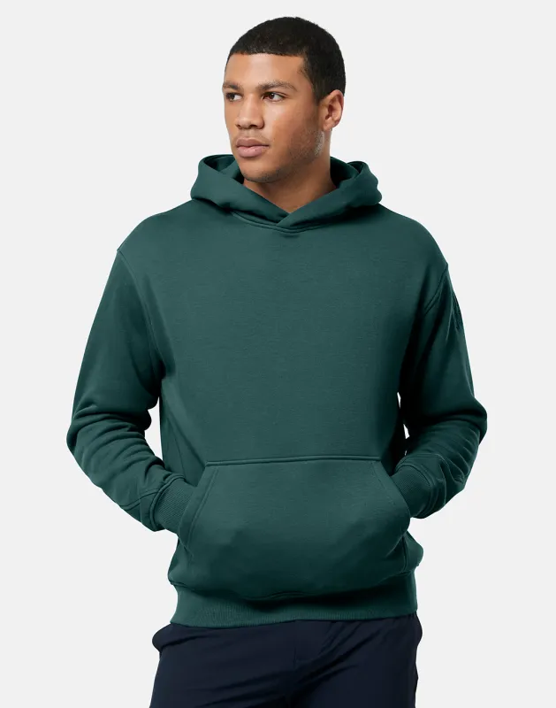 Sierra Drift Hoodie in Amazon Green sold by Gym+Coffee