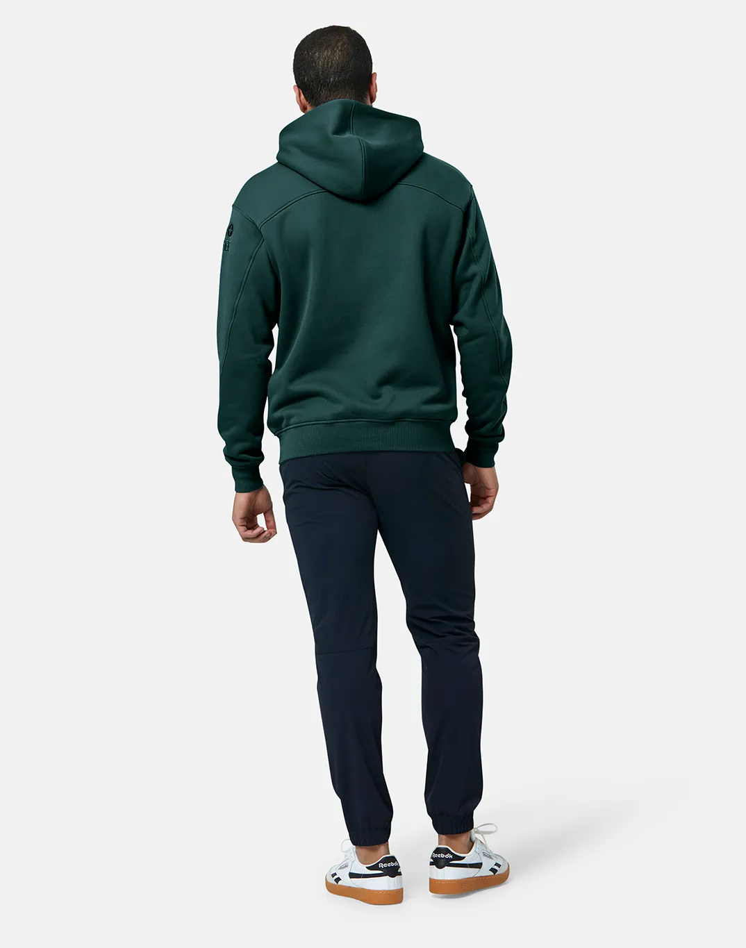 Sierra Drift Hoodie in Amazon Green sold by Gym+Coffee product image thumbnail 4