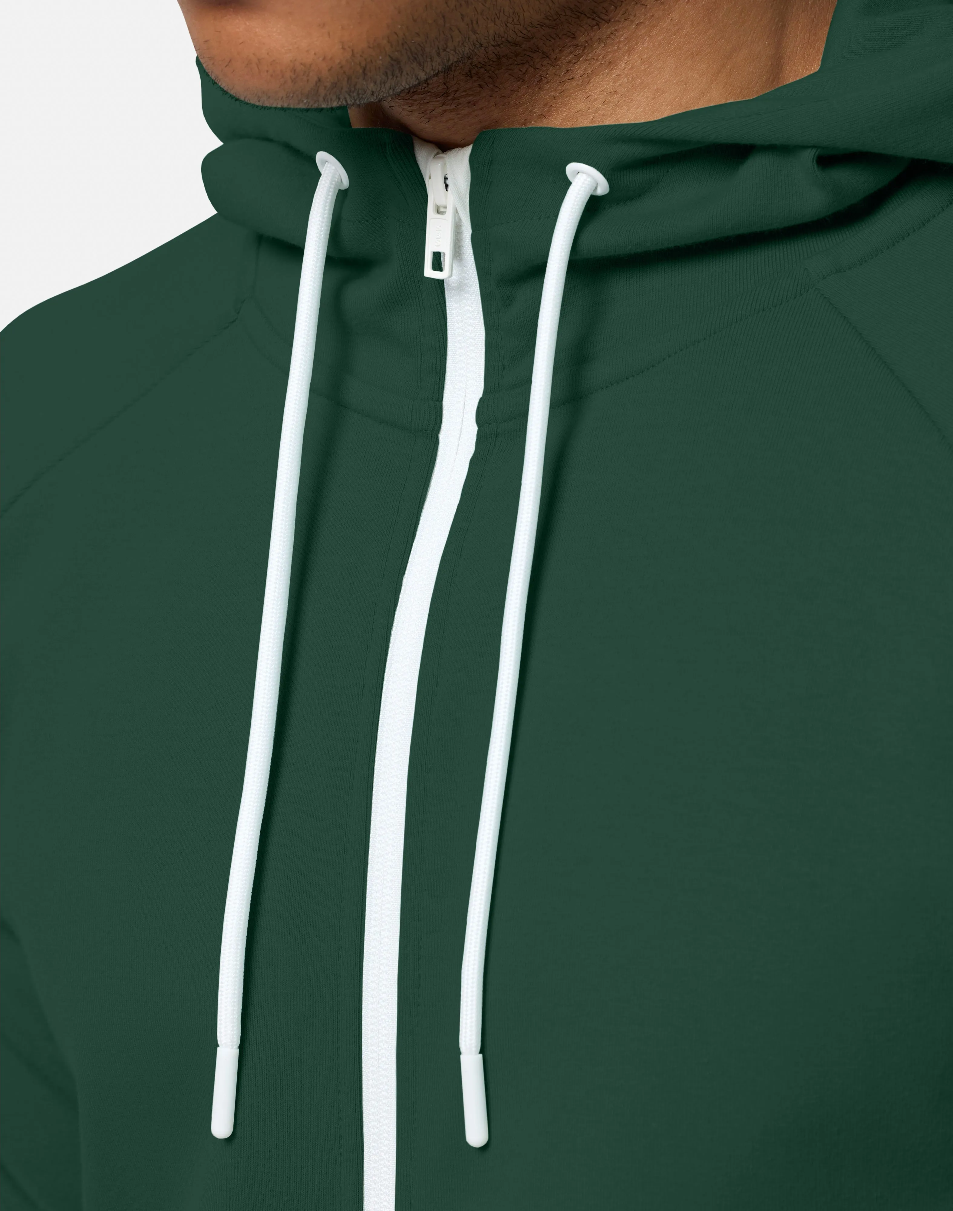 Chill Zip Hoodie in Amazon Green sold by Gym+Coffee product image thumbnail 5