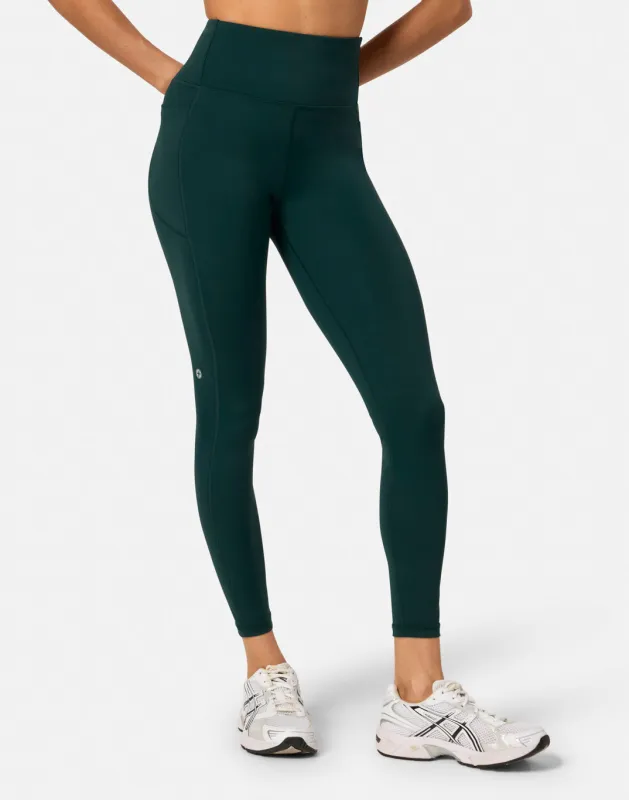 Relentless Full Length Legging in Amazon Green sold by Gym+Coffee
