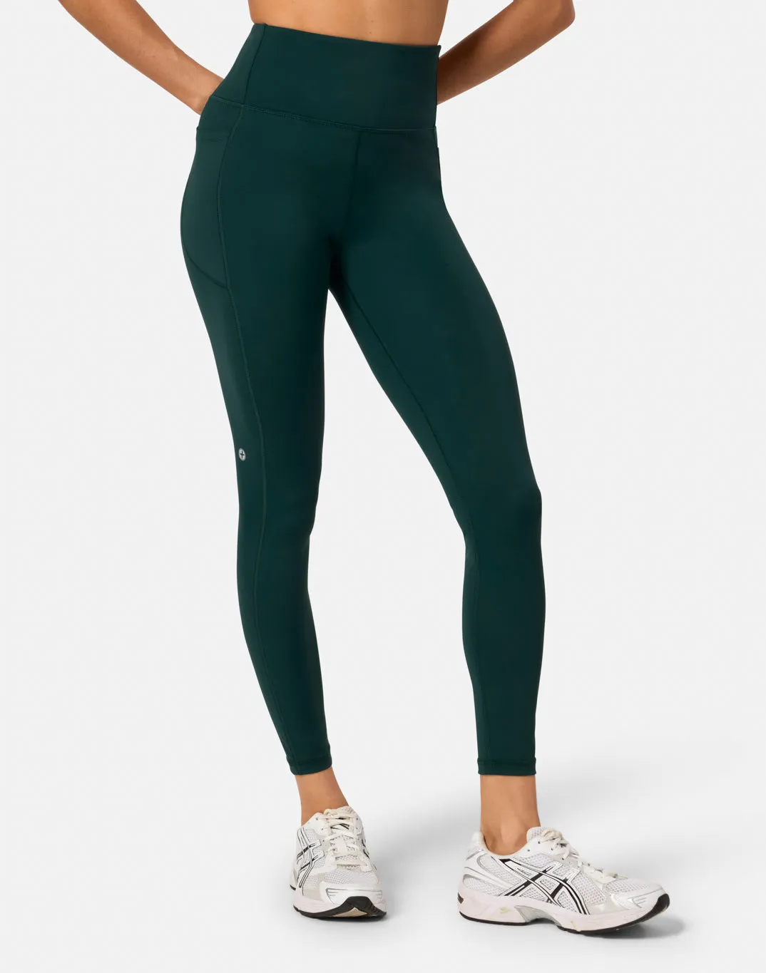 Relentless Full Length Legging in Amazon Green sold by Gym+Coffee