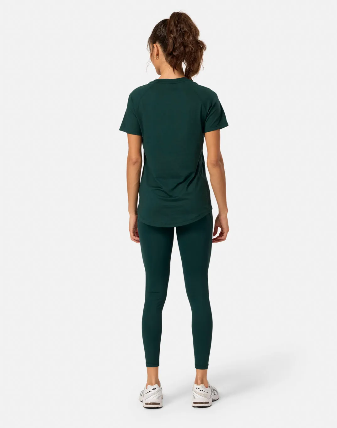Relentless Tee in Amazon Green sold by Gym+Coffee product image thumbnail 4