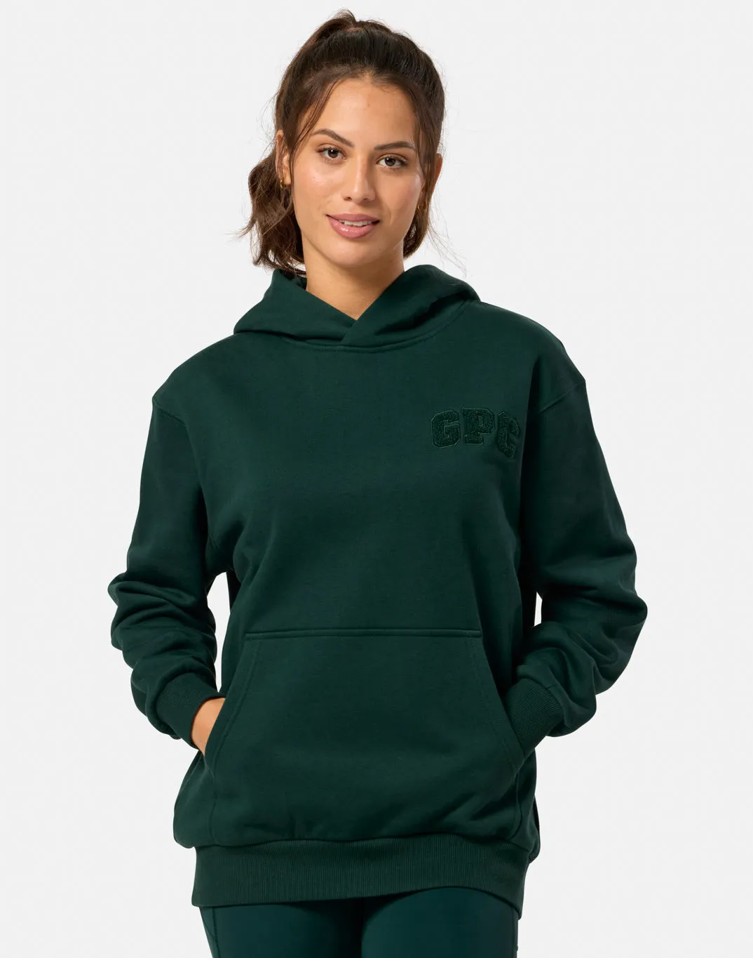 Cascade Hoodie in Amazon Green sold by Gym+Coffee product image thumbnail 2