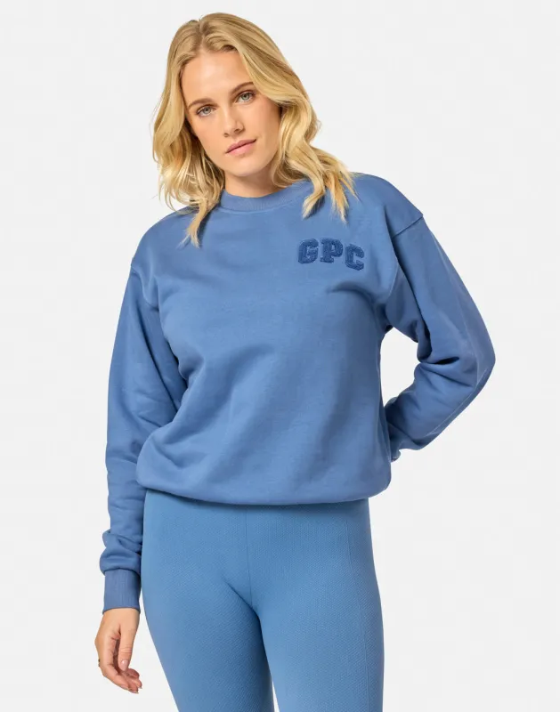 Cascade Crew in Oasis Blue made by Gym+Coffee