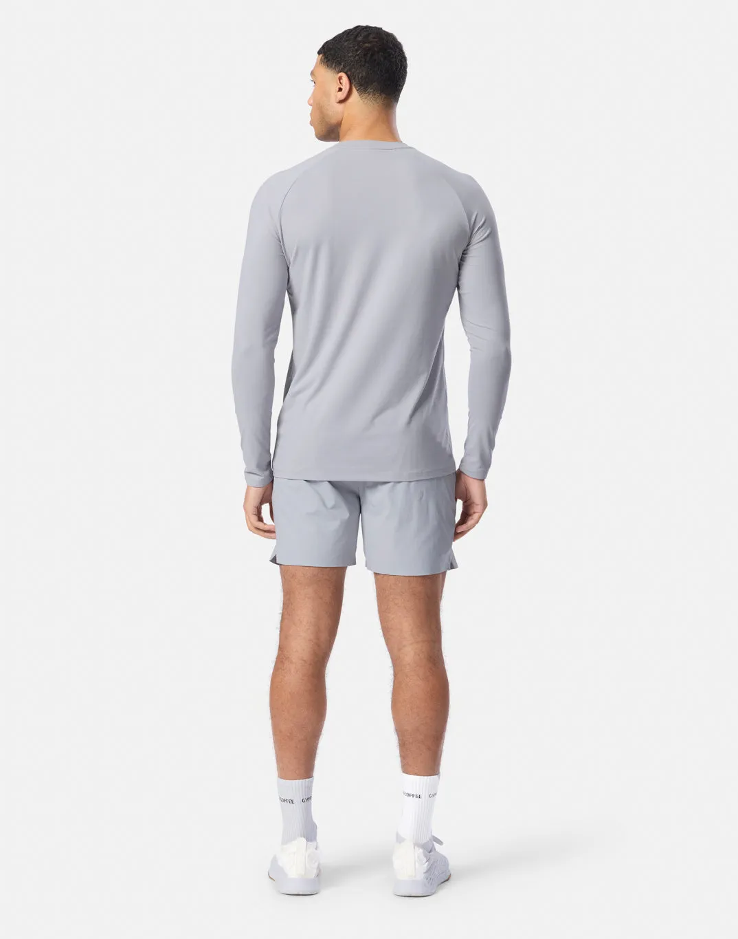 GPC Train Long Sleeve in Stone Grey sold by Gym+Coffee product image thumbnail 4
