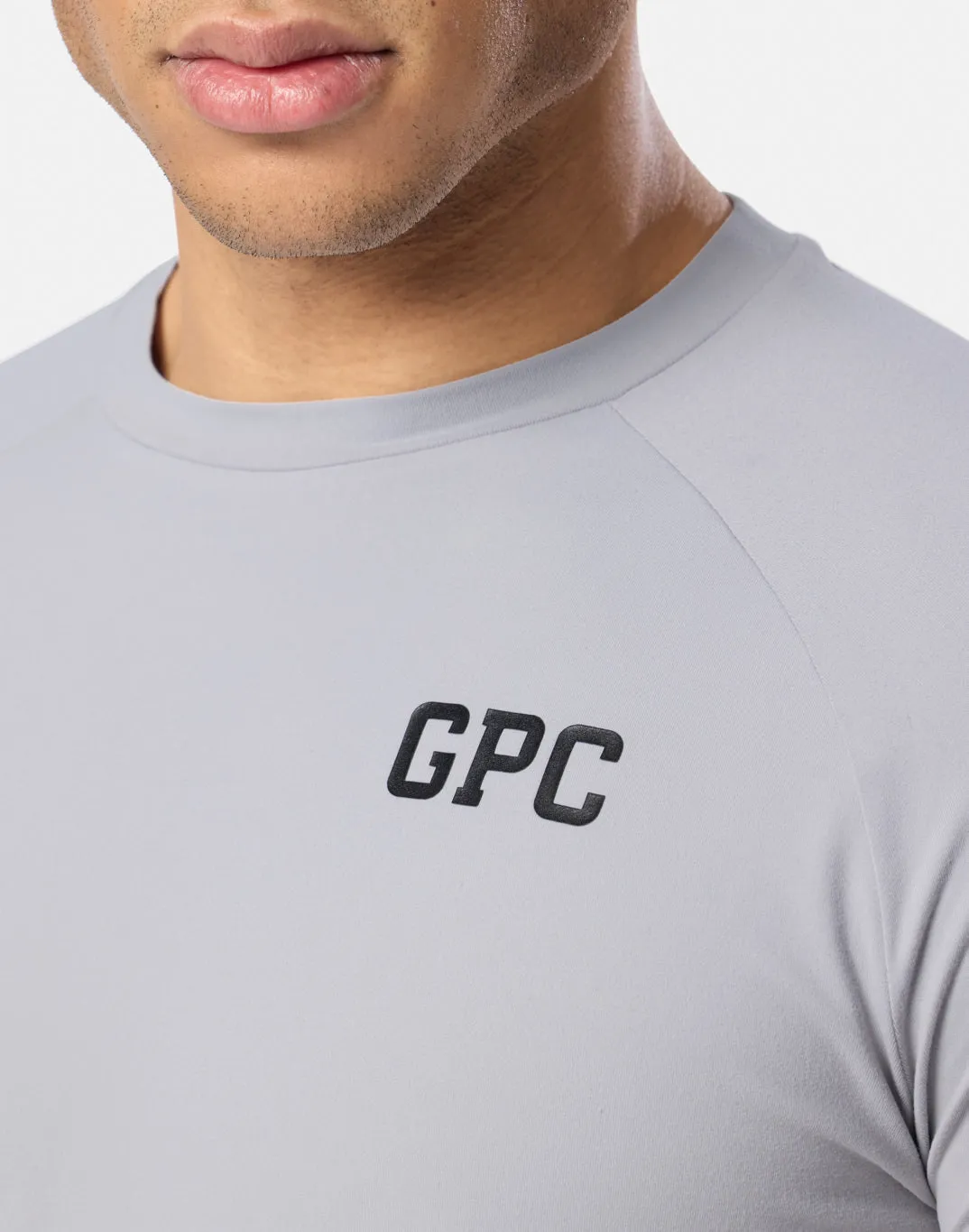 GPC Train Long Sleeve in Stone Grey sold by Gym+Coffee product image thumbnail 3