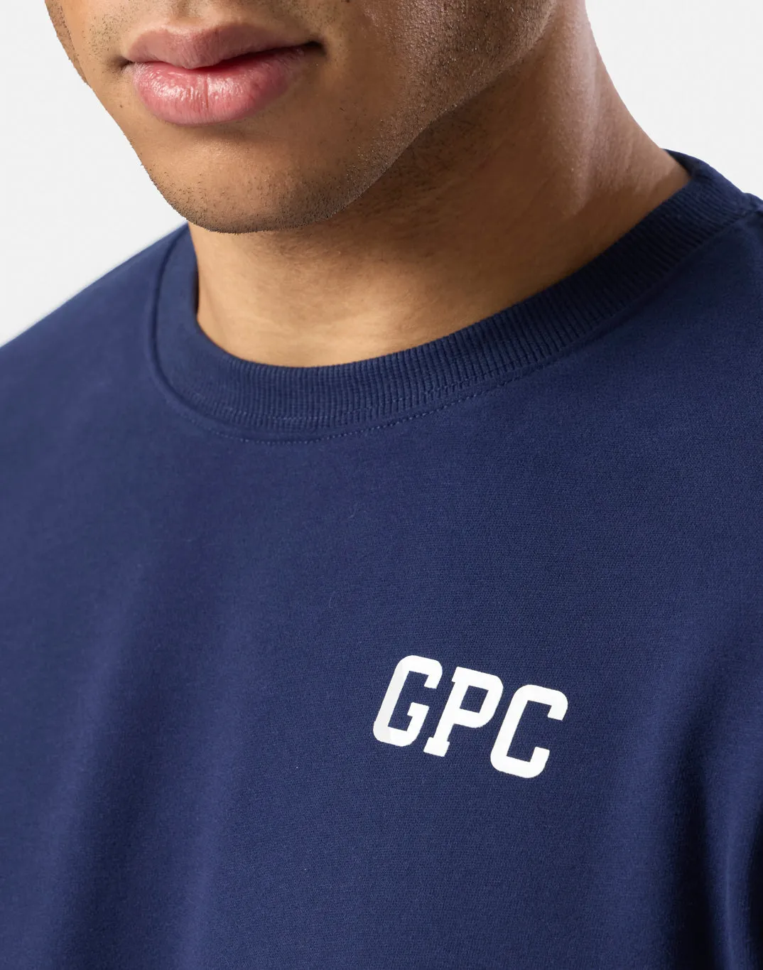 GPC Train Sweatshirt in Twilight Navy sold by Gym+Coffee product image thumbnail 5