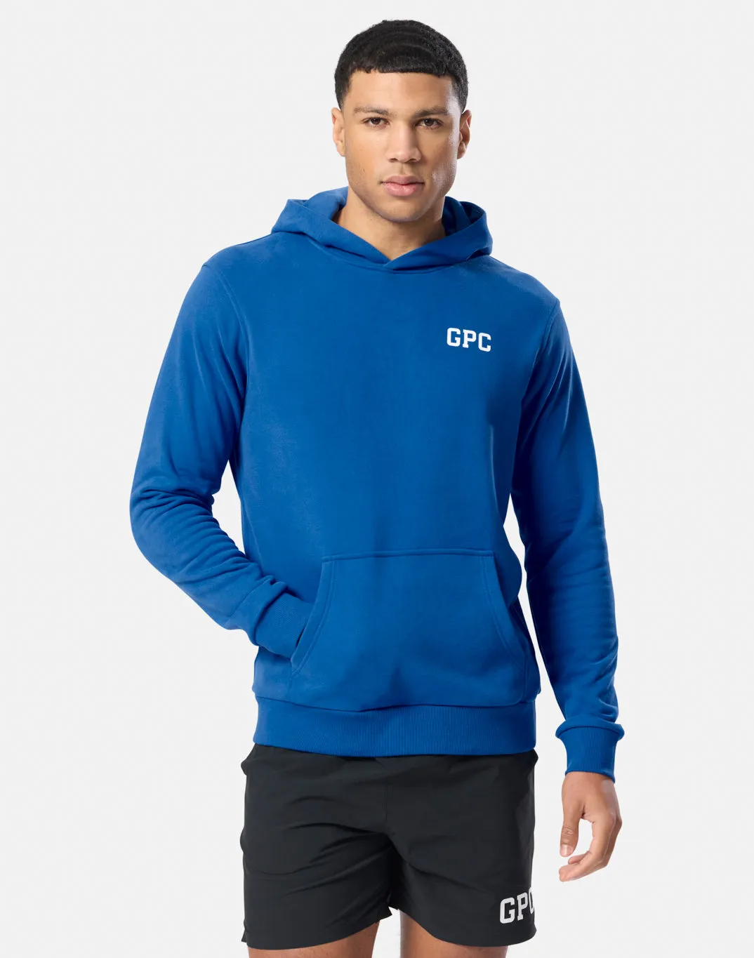 GPC Train Hoodie in Tidal Blue sold by Gym+Coffee product image thumbnail 2