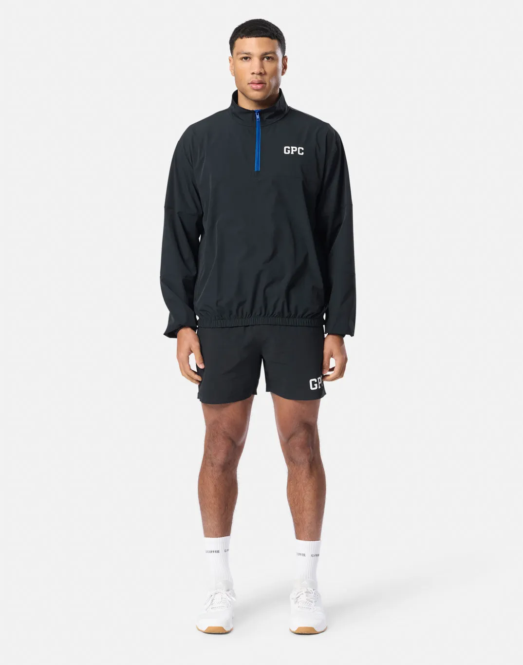GPC Train Half Zip Jacket in Black sold by Gym+Coffee product image thumbnail 3