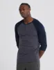 Henley Tee in Obsidian sold by Gym+Coffee