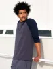 Henley Tee in Obsidian sold by Gym+Coffee