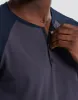 Henley Tee in Obsidian sold by Gym+Coffee