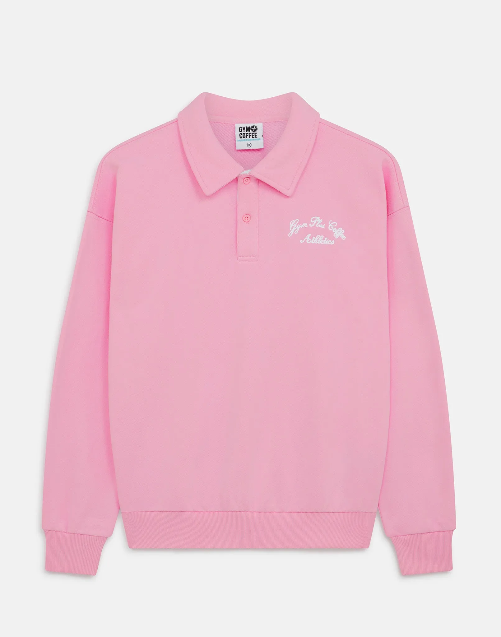 Daily Collared Sweatshirt in Pink Blossom sold by Gym+Coffee product image thumbnail 5