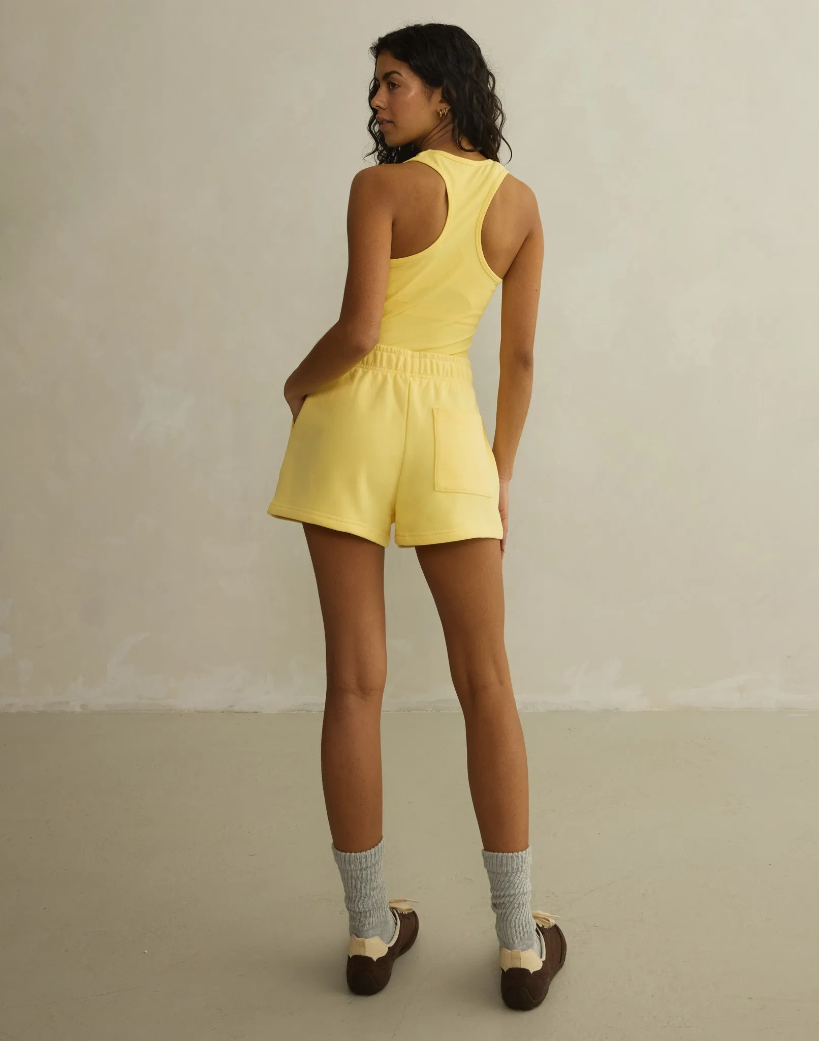 Daily Tank in Lemon Sorbet sold by Gym+Coffee product image thumbnail 5