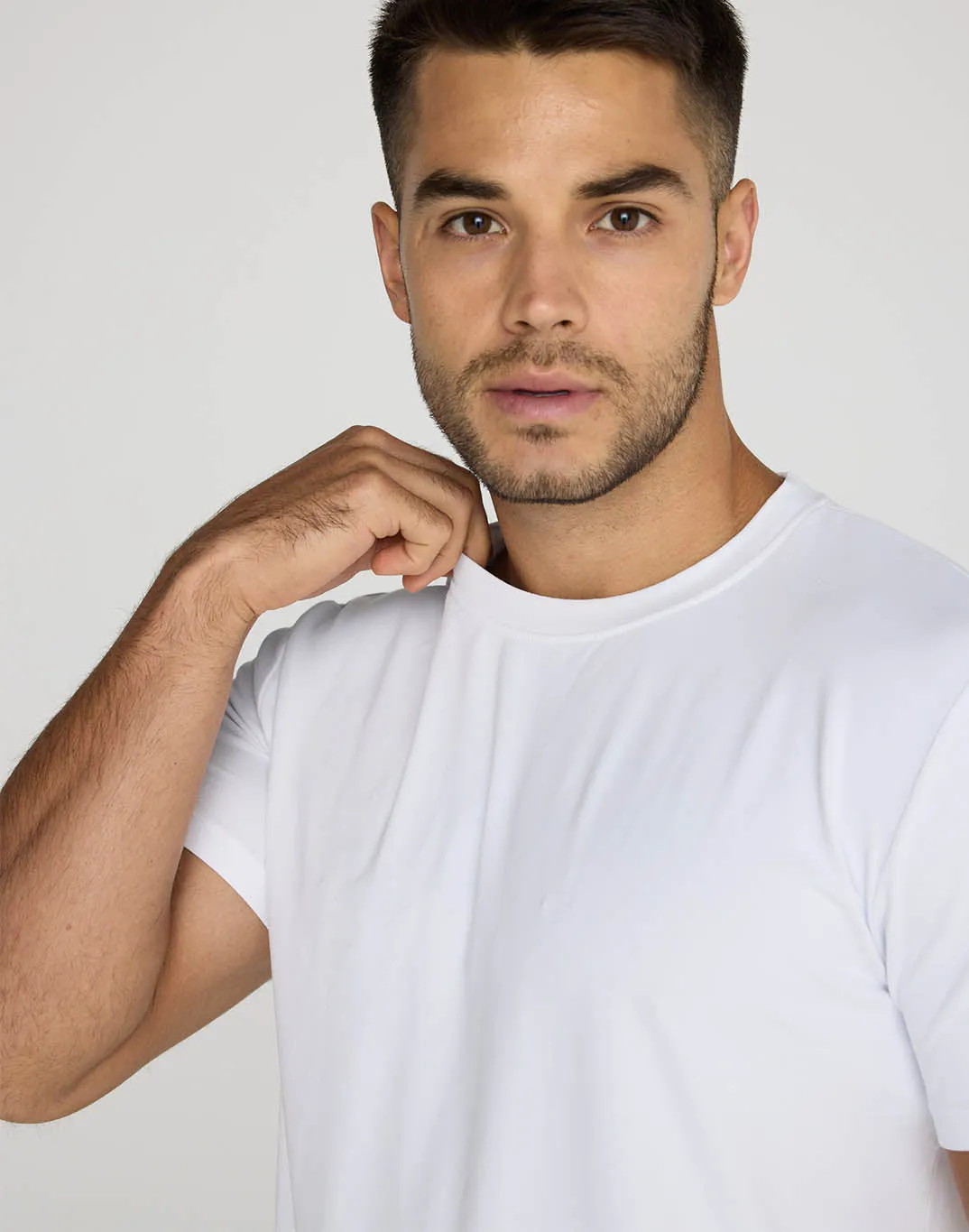 Daily Tee in Ultra White sold by Gym+Coffee product image thumbnail 5