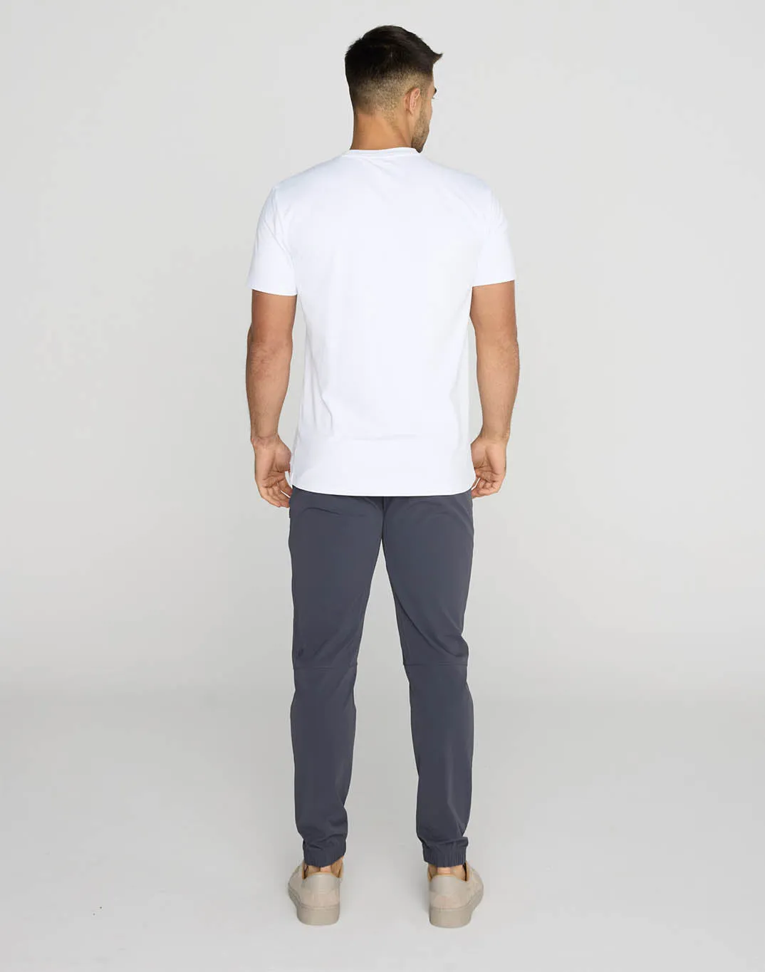 Daily Tee in Ultra White sold by Gym+Coffee product image thumbnail 3