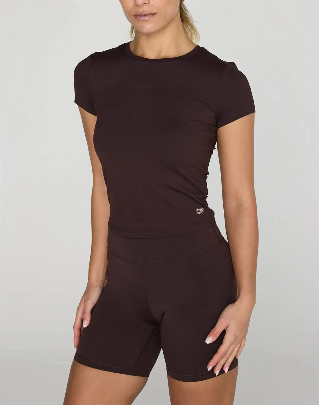 Daily Tee in Mocha Bean sold by Gym+Coffee product image thumbnail 4