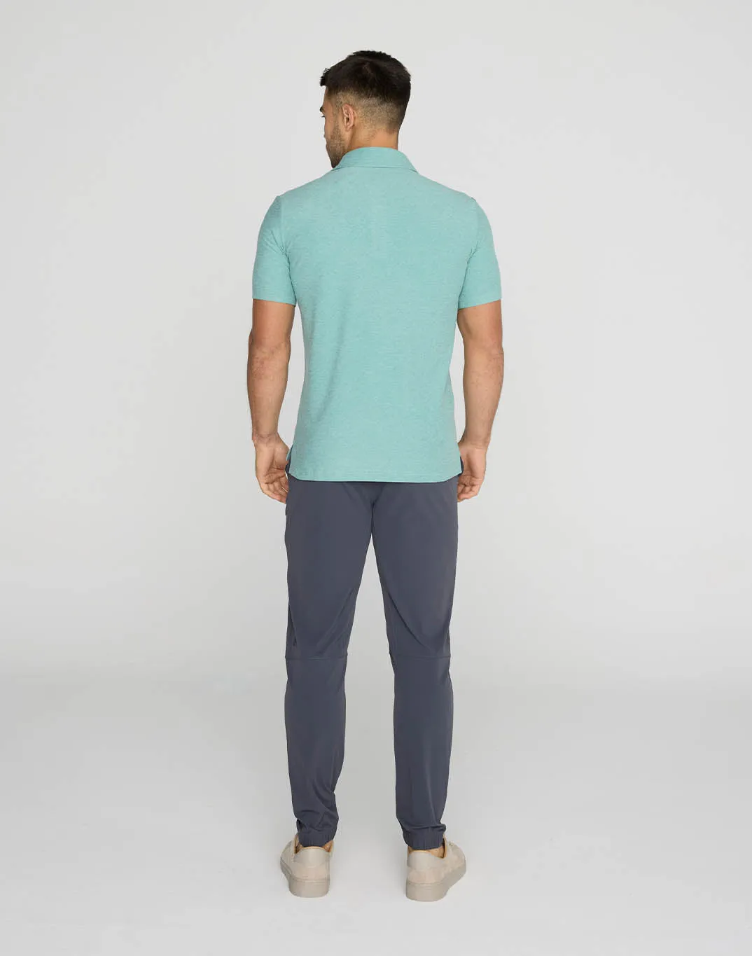 Daily Polo in Fresh Green sold by Gym+Coffee product image thumbnail 4
