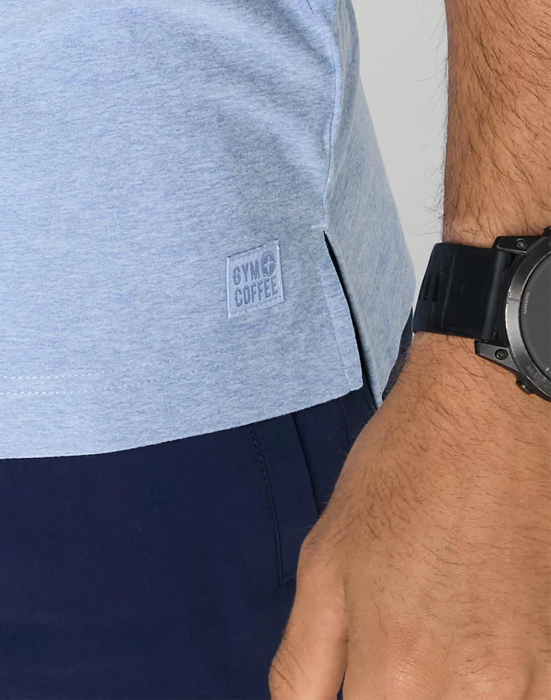 Daily Polo in Cool Blue sold by Gym+Coffee product image thumbnail 3