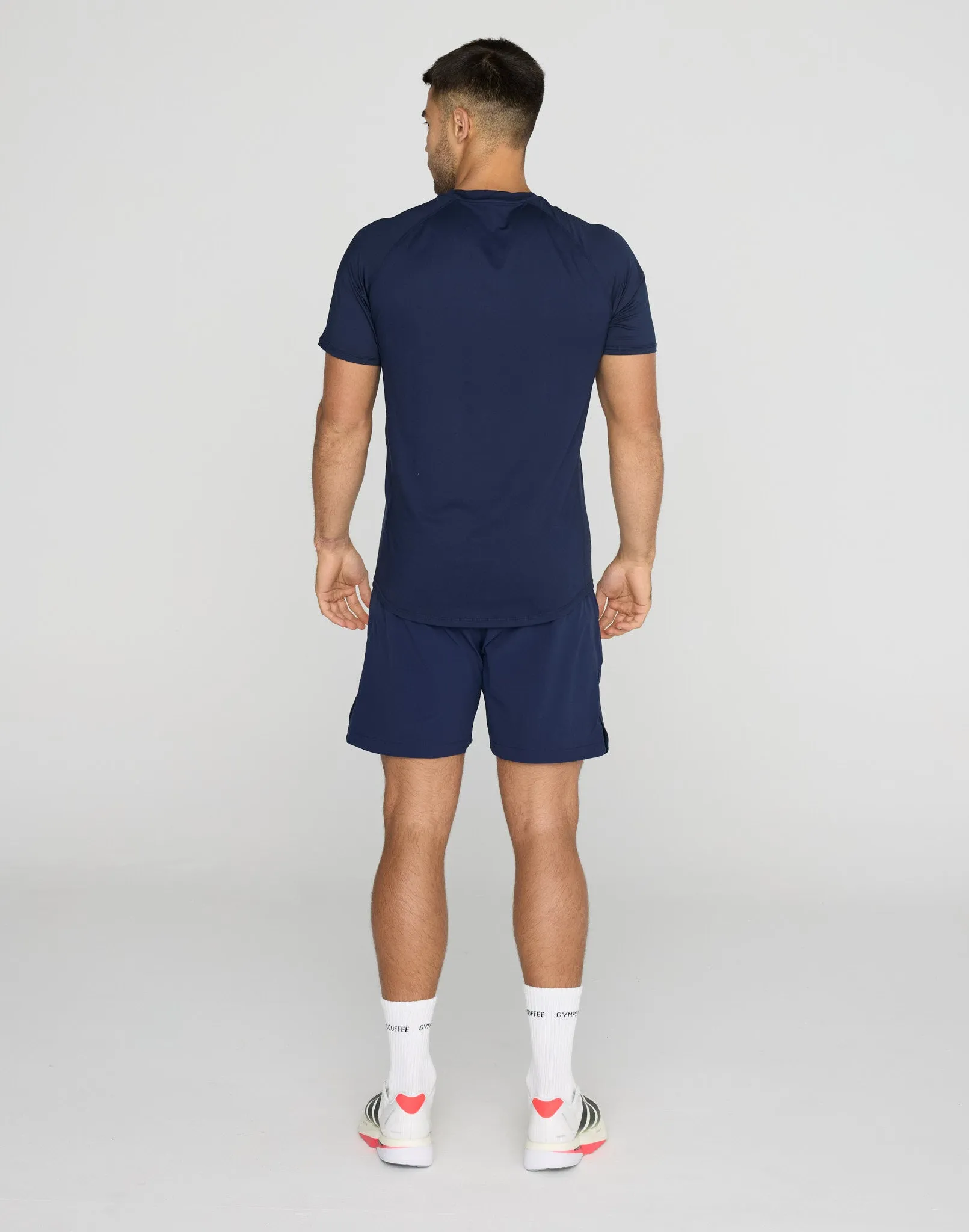 Relentless Tee in Twilight Navy sold by Gym+Coffee product image thumbnail 4