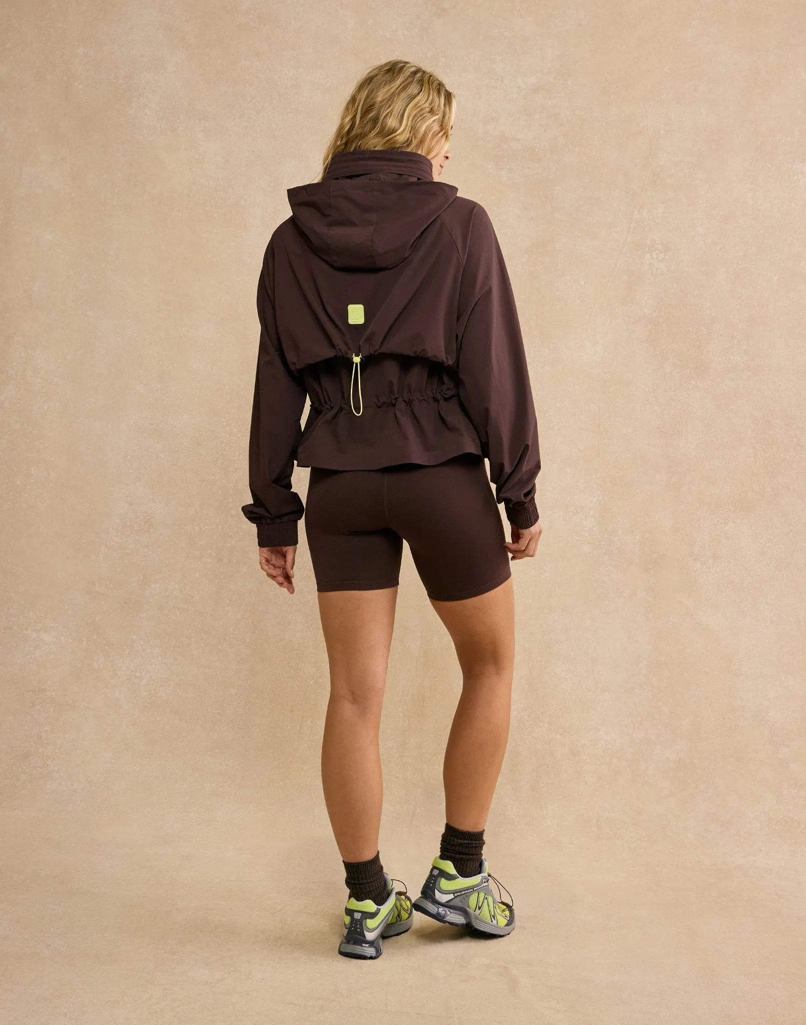 Cinch Windbreaker in Mocha Bean sold by Gym+Coffee product image thumbnail 4