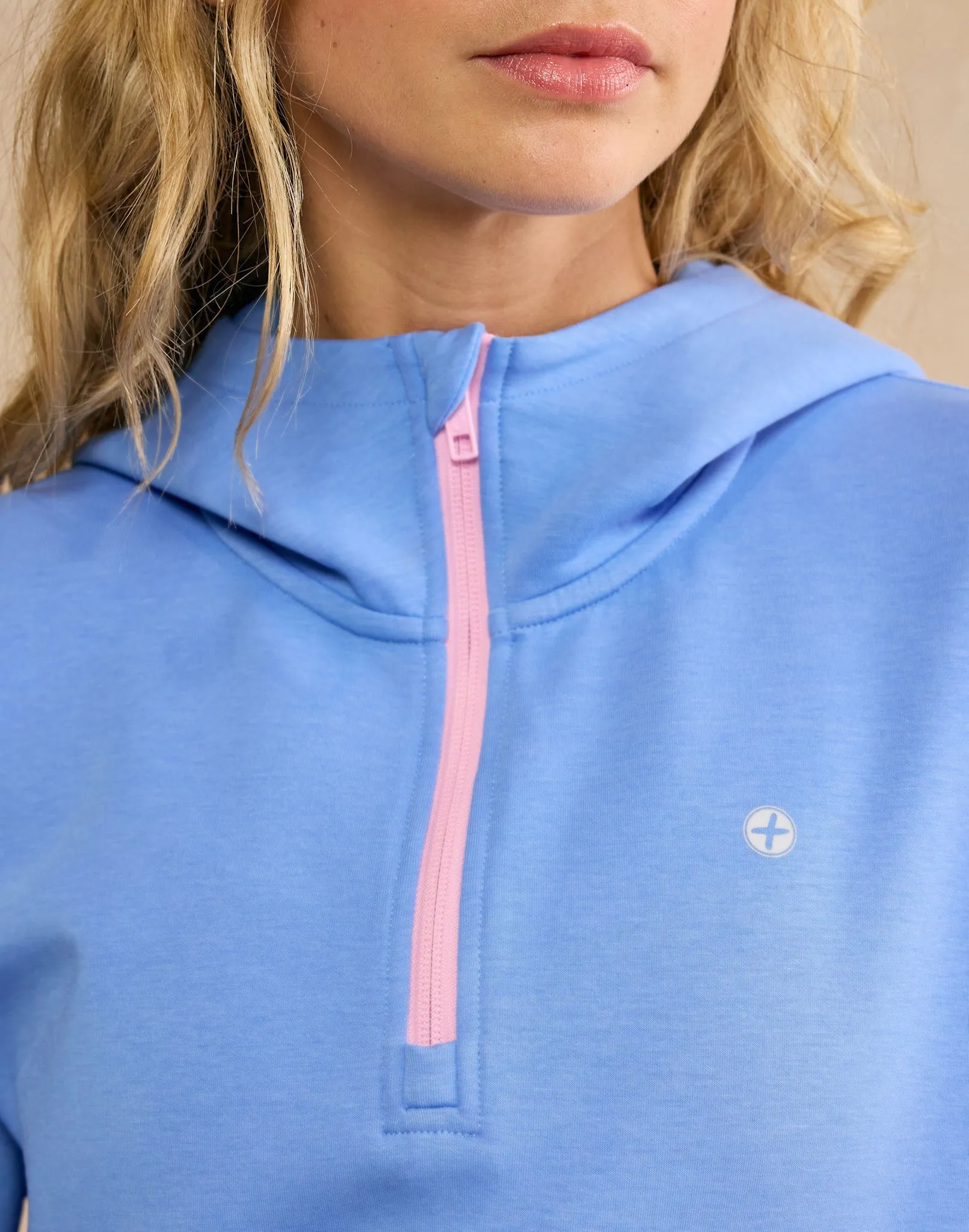 Haven Hoodie in Periwinkle Blue sold by Gym+Coffee product image thumbnail 2