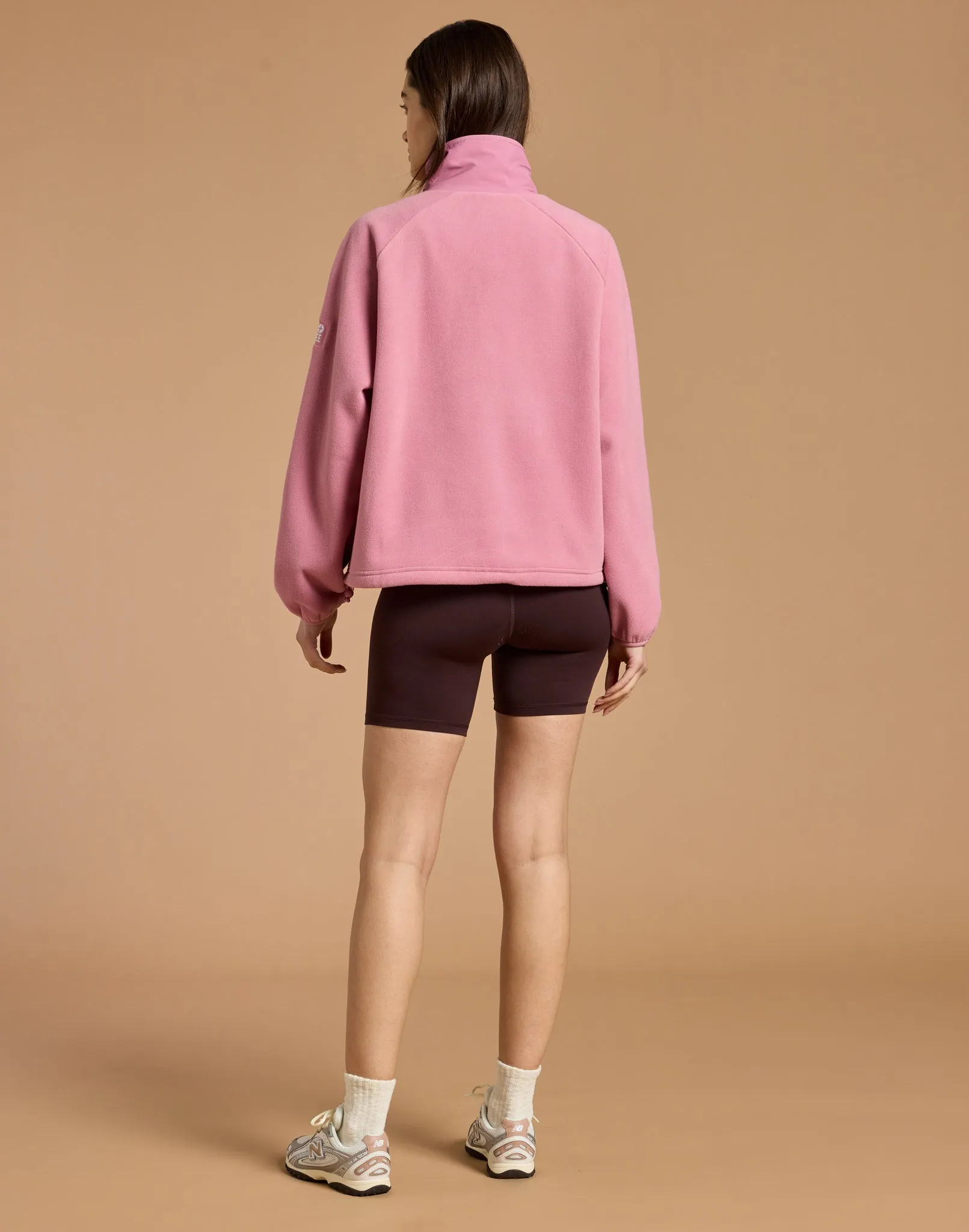 Snap Polar Fleece in Pink Velvet sold by Gym+Coffee product image thumbnail 4