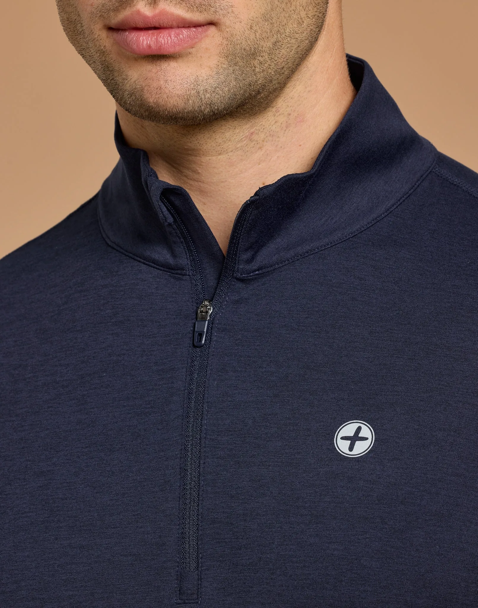 Midlayer in Twilight Navy Marl sold by Gym+Coffee product image thumbnail 3