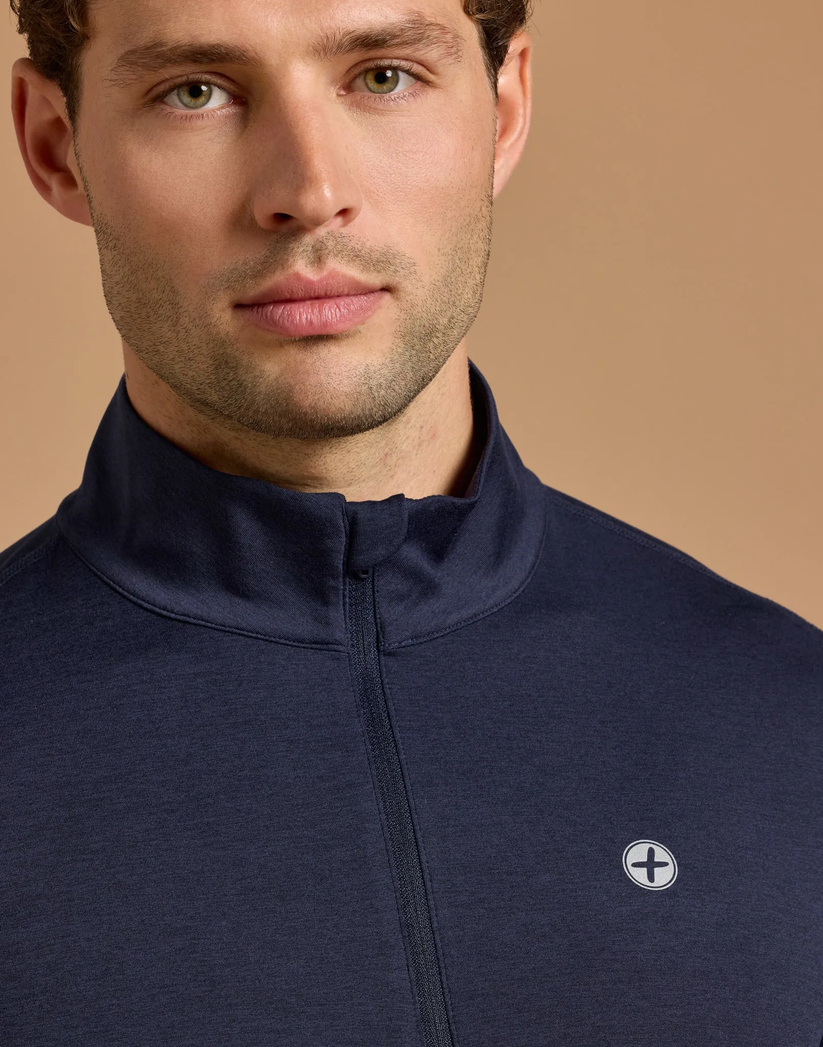 Midlayer in Twilight Navy Marl sold by Gym+Coffee product image thumbnail 5