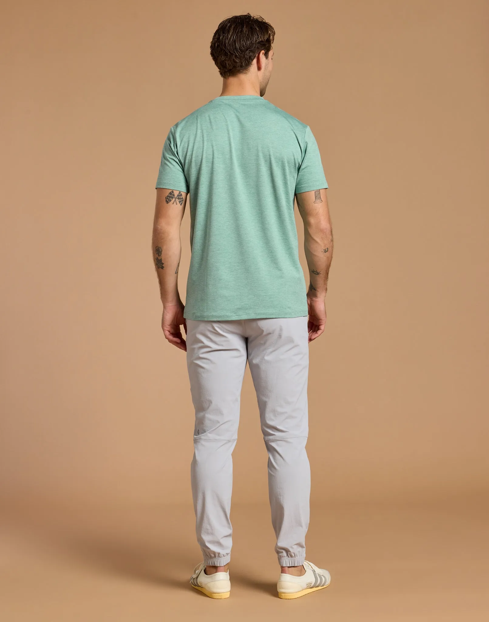Game Changer Pants in Stone Grey sold by Gym+Coffee product image thumbnail 5